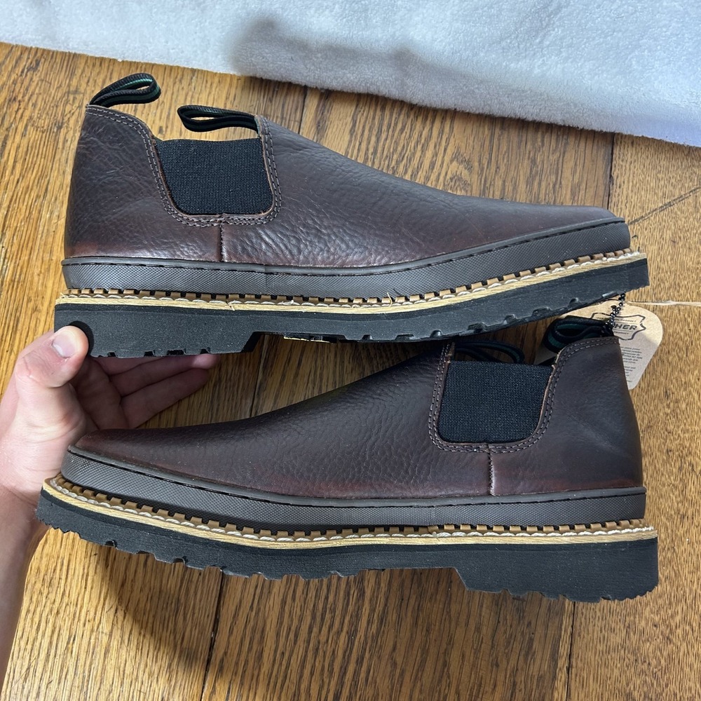 Georgia Boot Mens Size 14M Giant Soggy Brown Romeo Work Boots - Picture 5 of 8